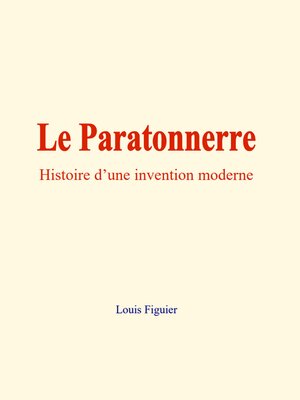 cover image of Le Paratonnerre